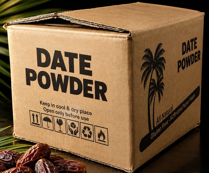 Date powder · cartons