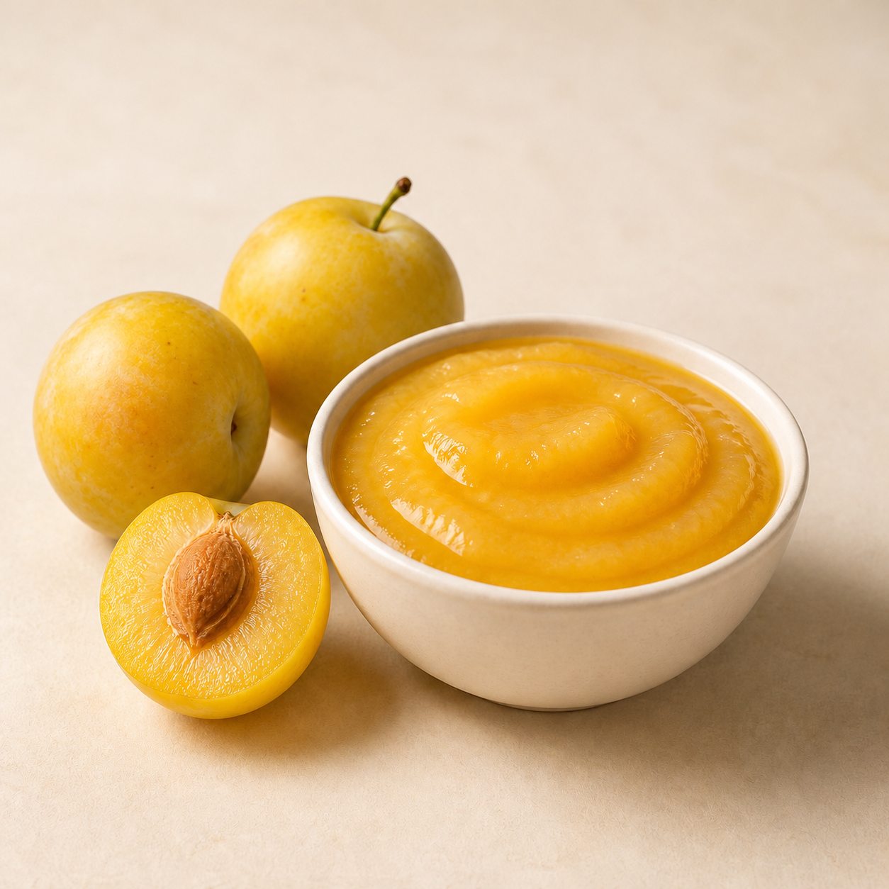 Yellow Plum Purée — illustrative ingredient image